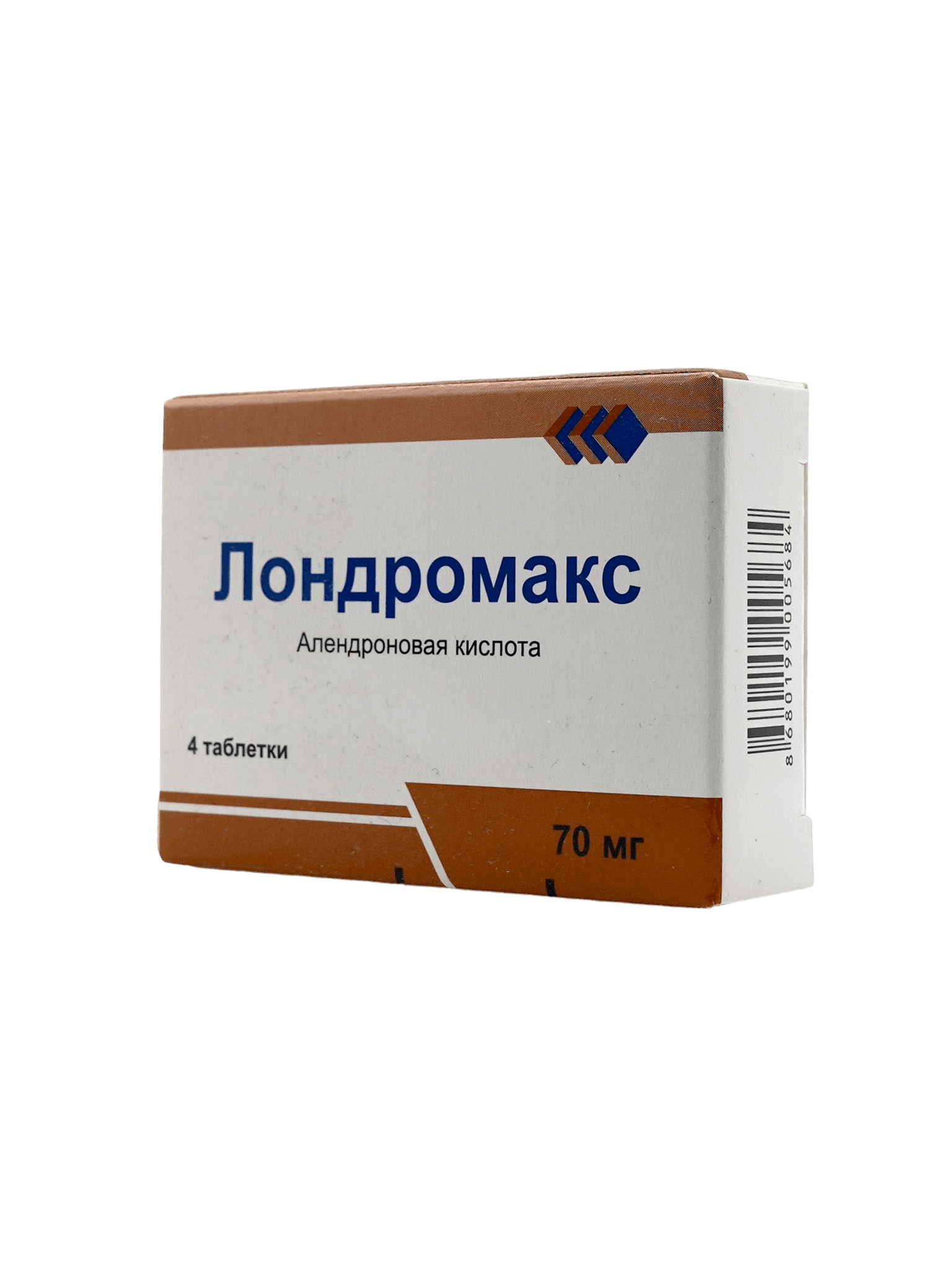 Лондромакс, 70 мг, таб. №4