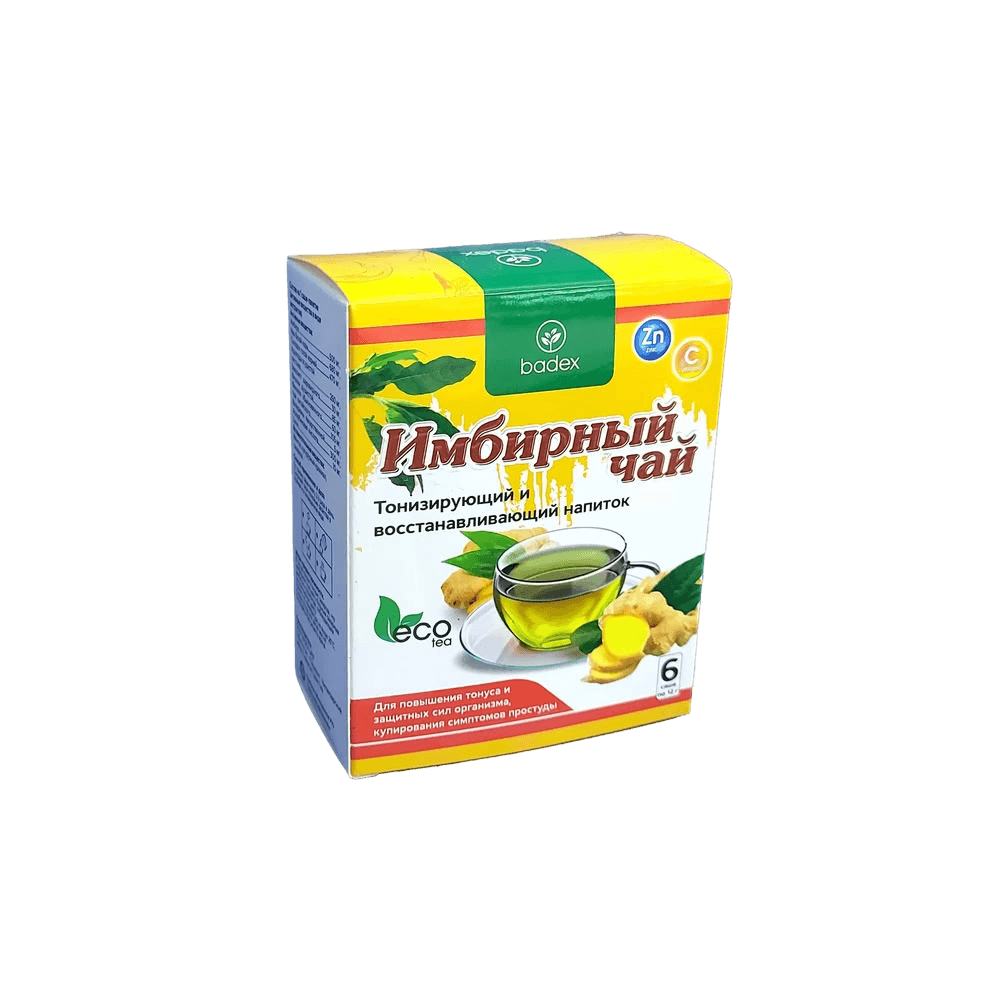 Имбирный Чай, 12 г, пакетики, №6