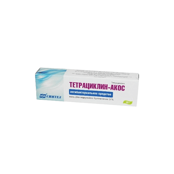 Тетрациклин-АКОС, 3%, 15 г, мазь