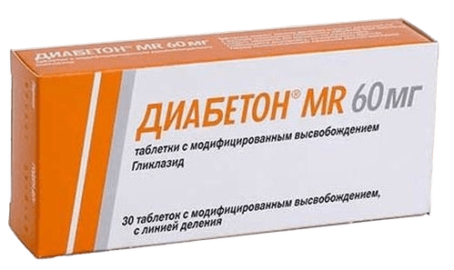Диабетон MR, 60 мг, таб. №30