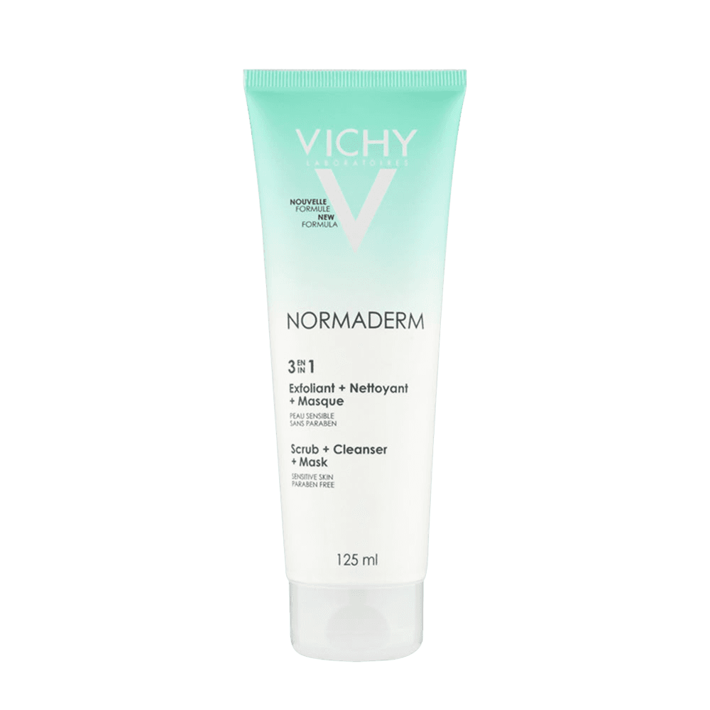 Средство для лица очищающее Vichy Normaderm 3 в 1, 125 мл