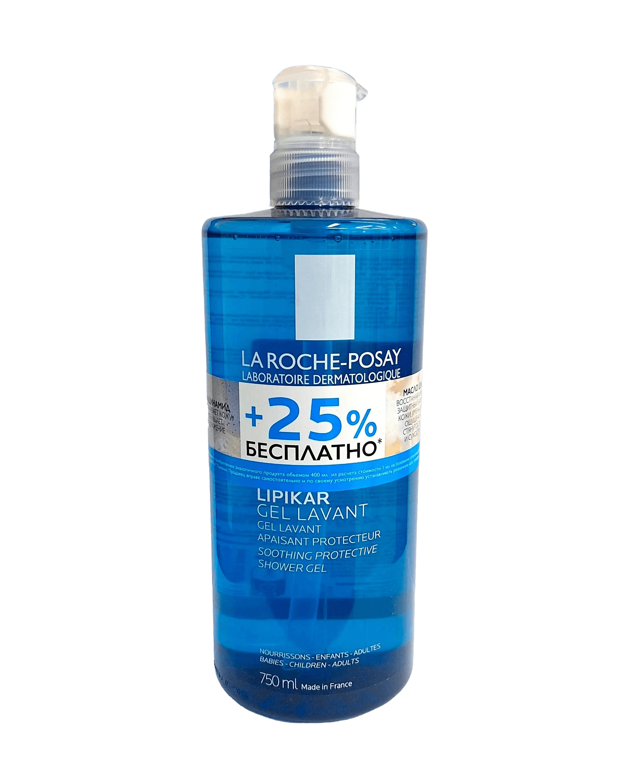 Гель для душа La Roche-Posay Lipikar Gel Lavante, 750 мл