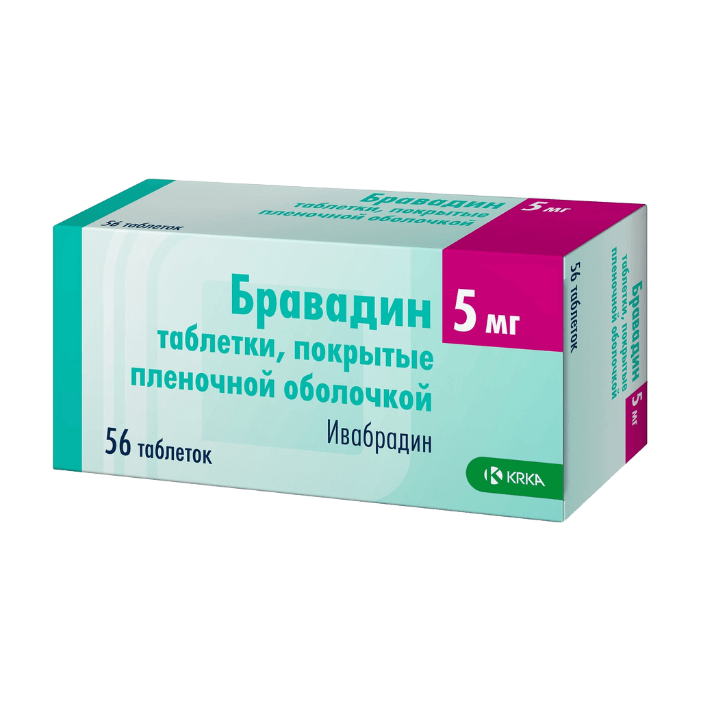 Бравадин, 5 мг, таб. №112