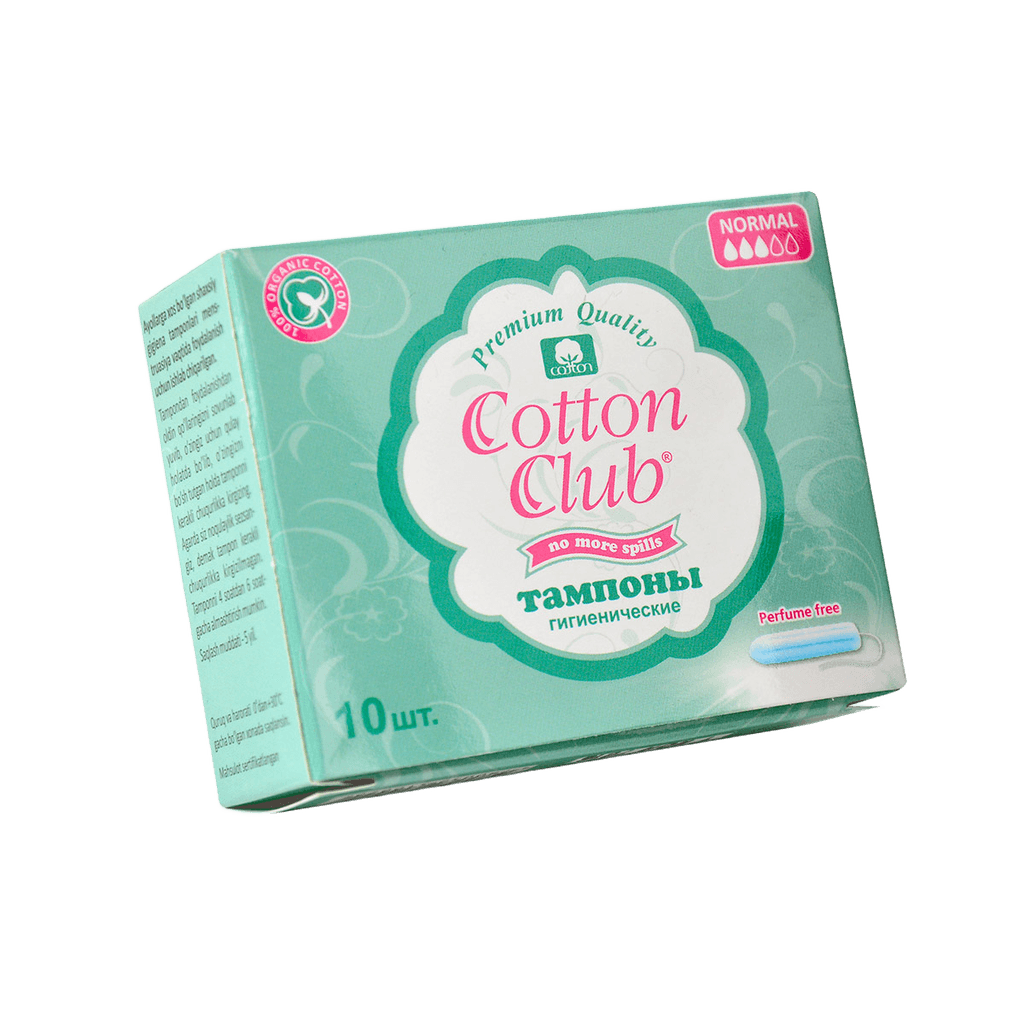 Тампоны гиг. Cotton Club, №10 (карт. уп)