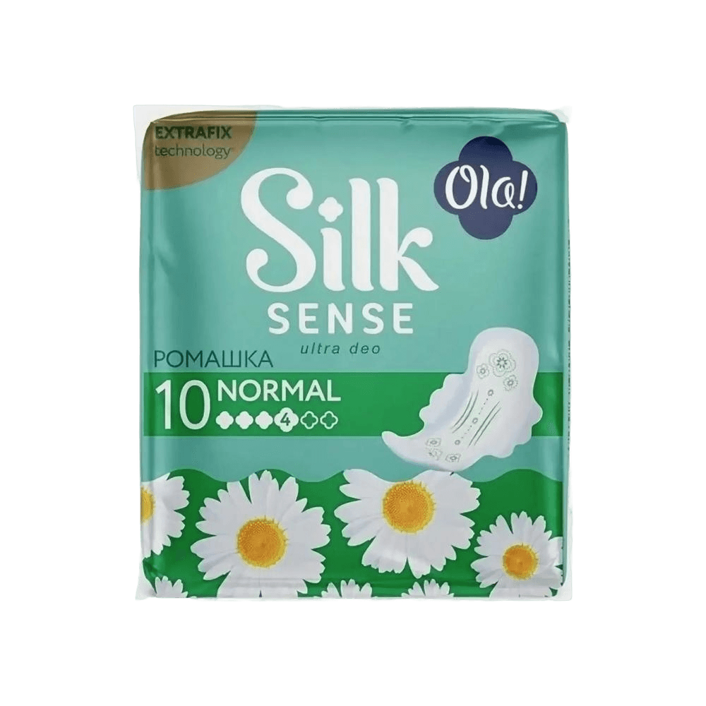 Прокладки гиг. Ola Silk Sense Normal, №10 (ромашка)