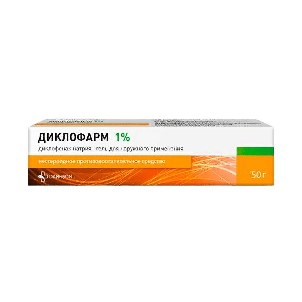 Диклофарм, 1%, 50 г, гель