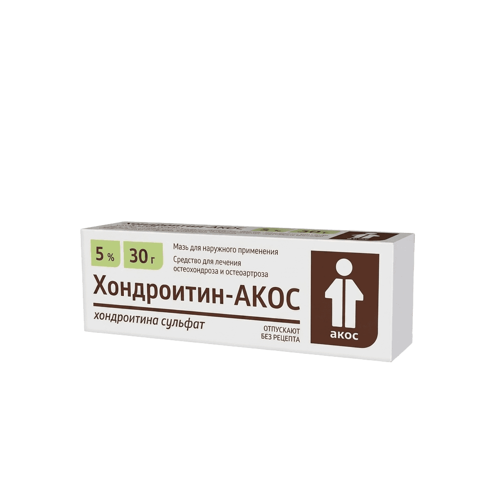 Хондроитин-Акос, 5%, 30 г, мазь