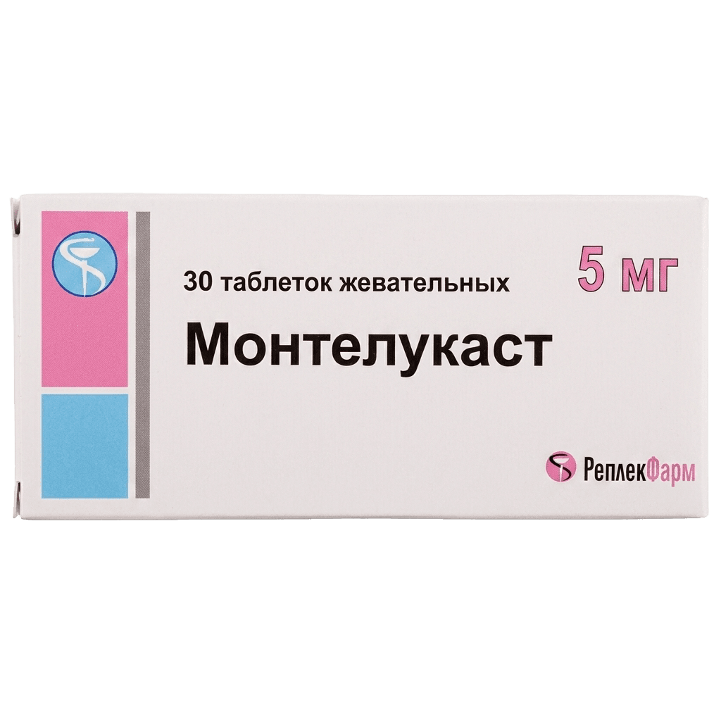 Монтелукаст, 5 мг, таб. №30
