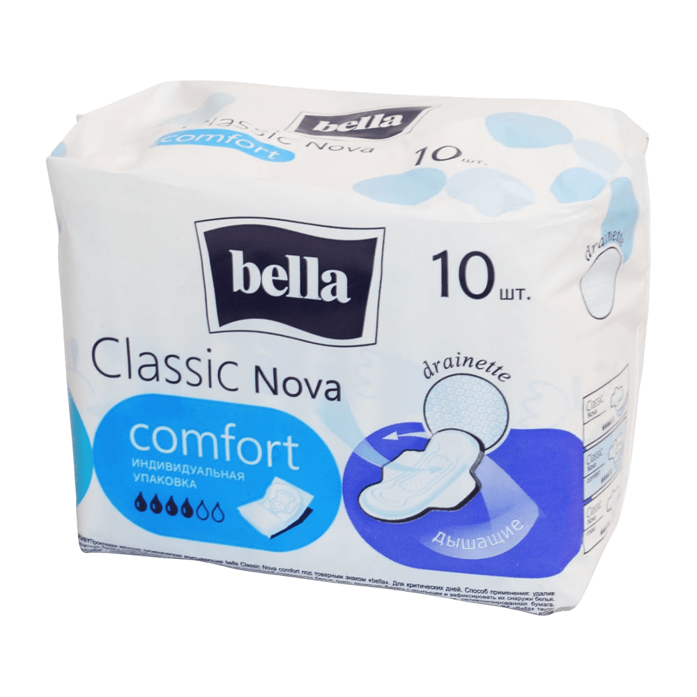 Прокладки гиг. Bella Classic Nova Comfort, №10