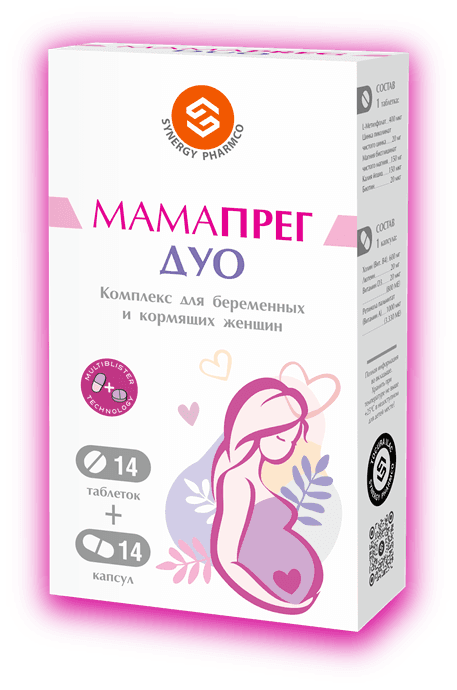Мамапрег Дуо, таб. капс. №28