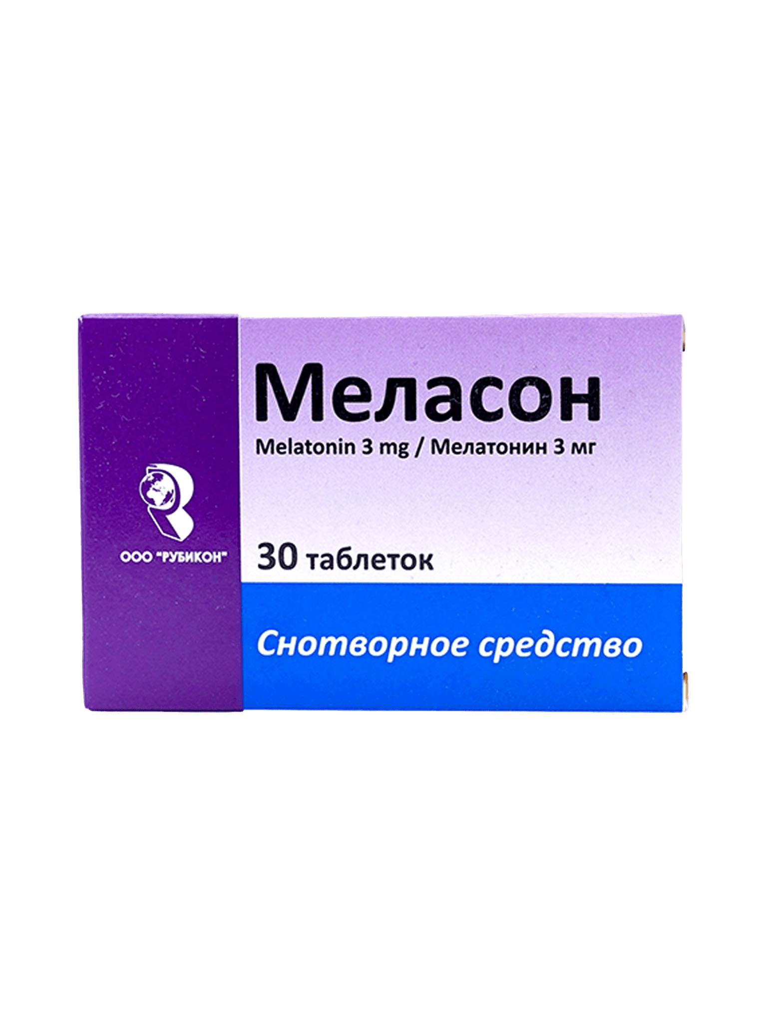 Меласон, 3 мг, таб. №30