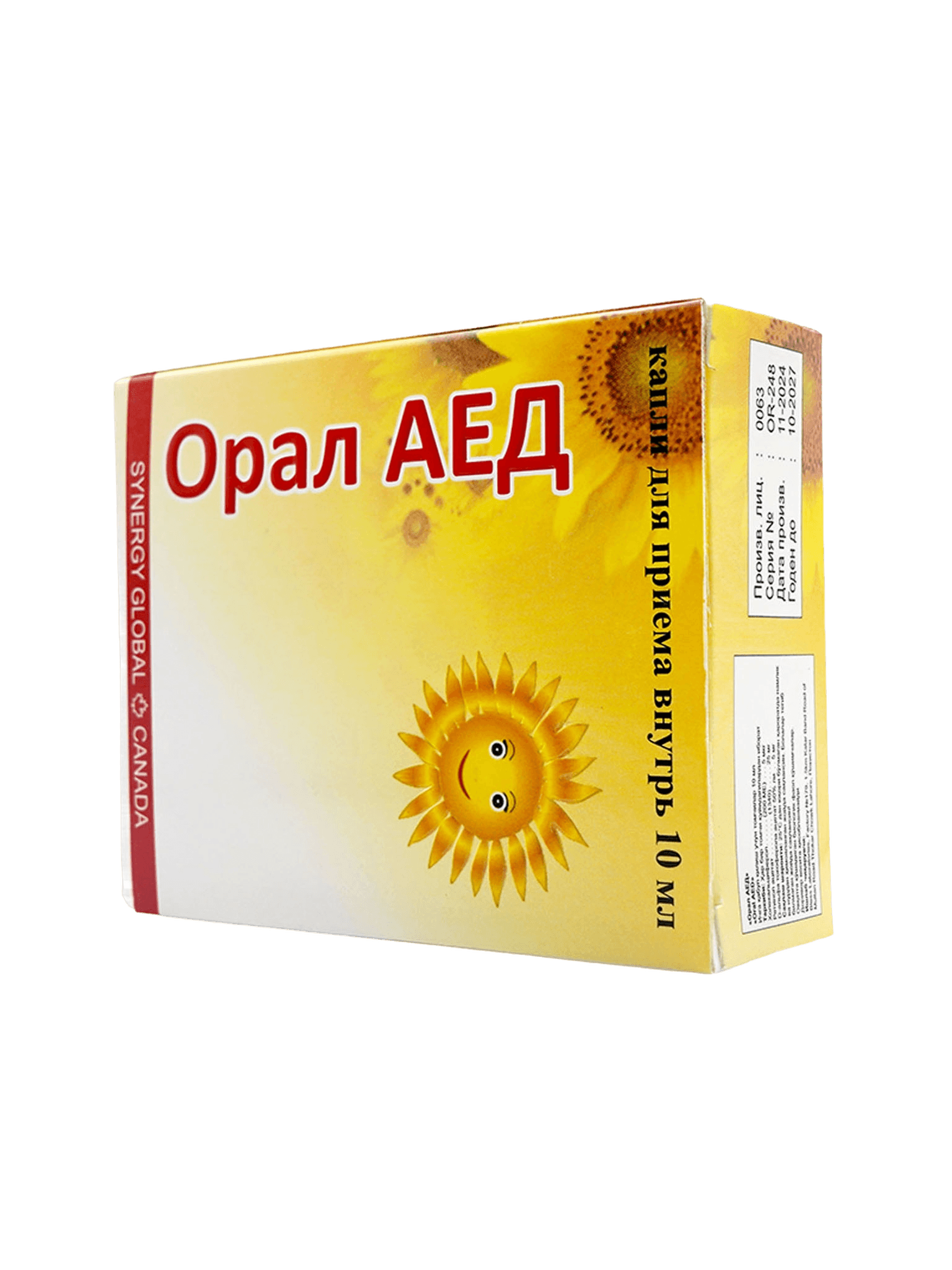 Орал АЕД, 10 мл, капли