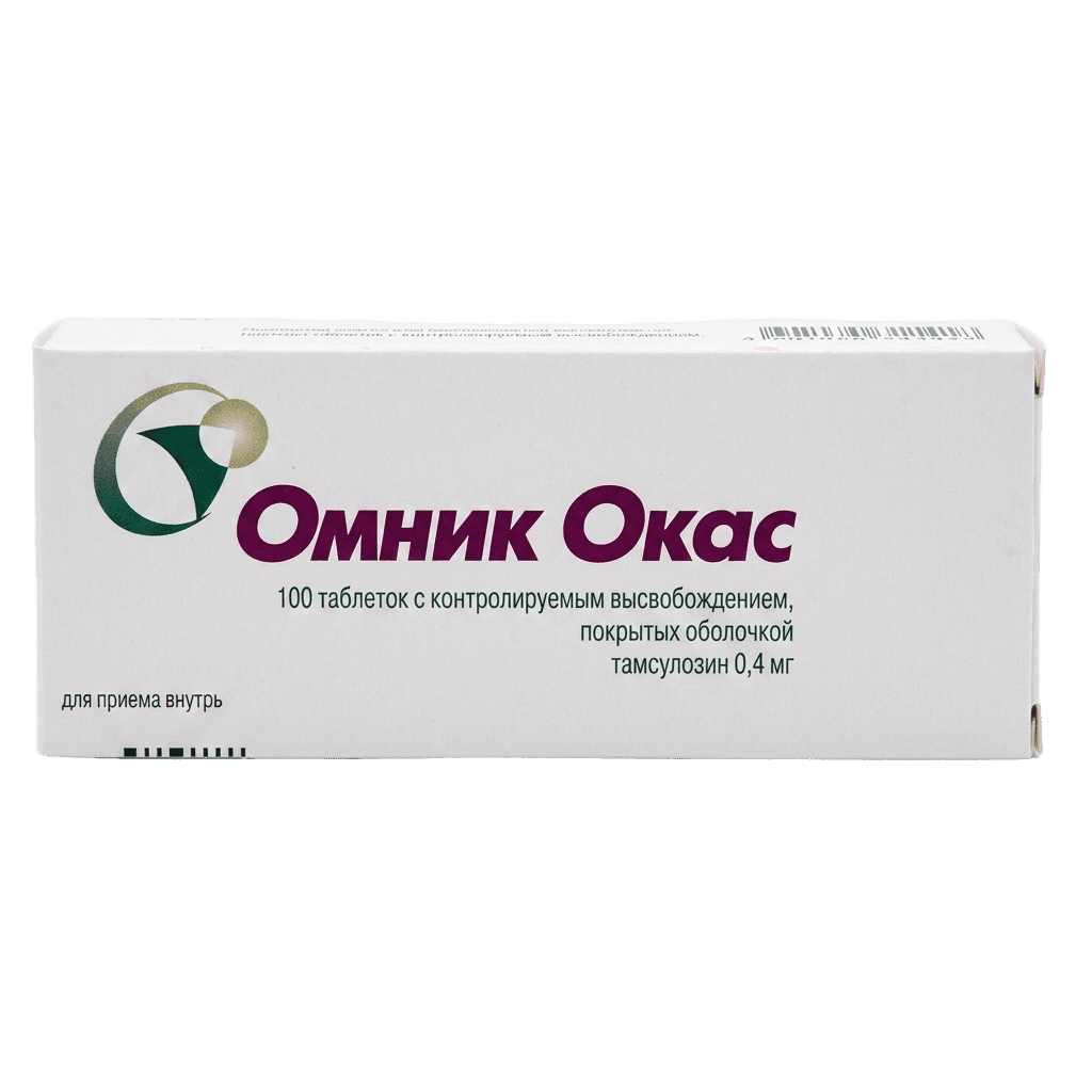Омник Окас, 0,4 мг, таб. №100