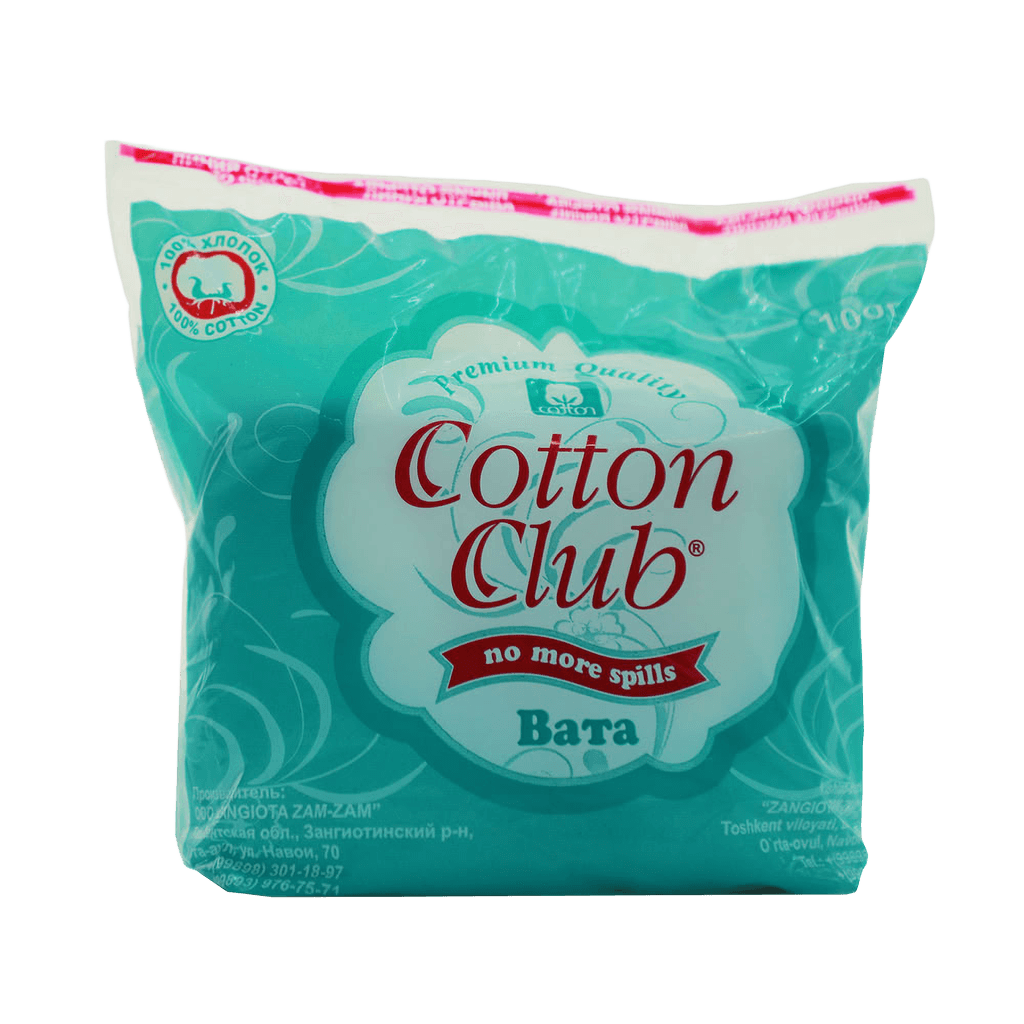 Вата гигр. нестер. Cotton Club, 100 г(рулон)