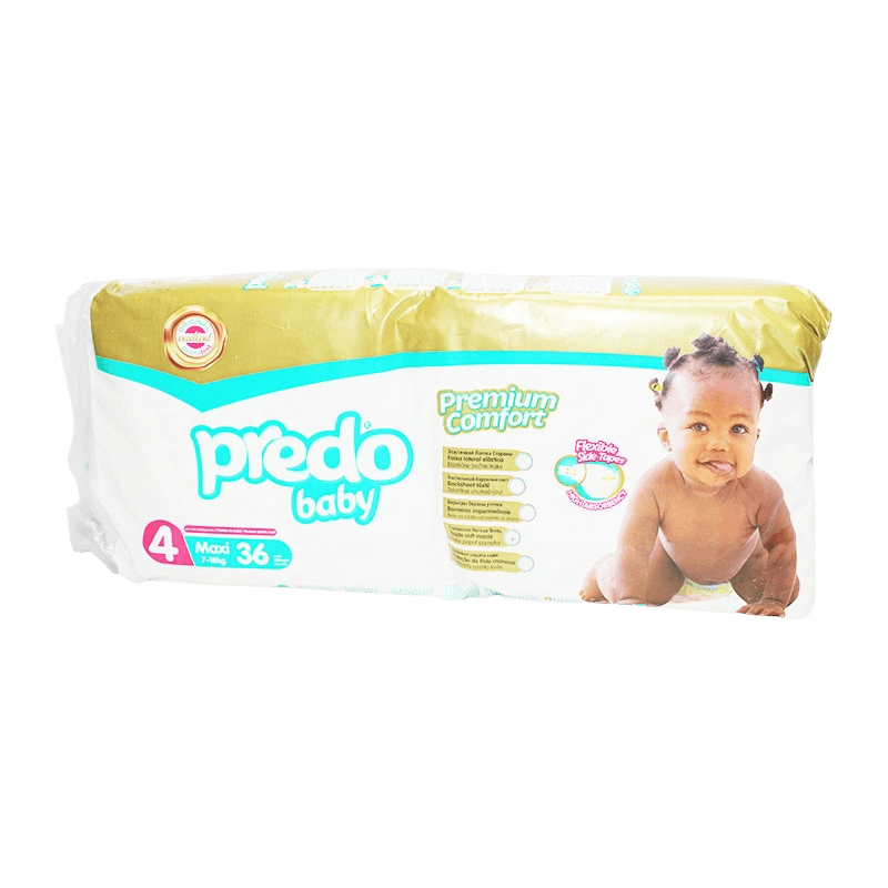 Подгузники дет. Predo Baby Premium Comfort, раз. 4, №36
