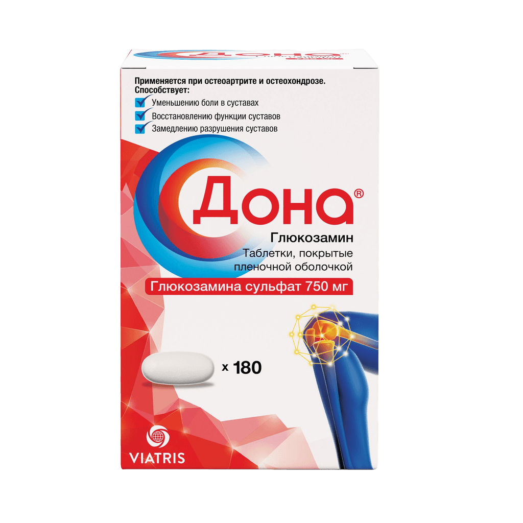 Дона, 750 мг, таб. №180