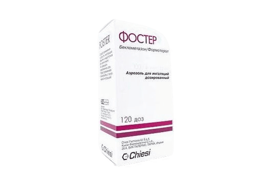 Фостер, 100/6 мкг/доза, 120 доз, аэрозоль