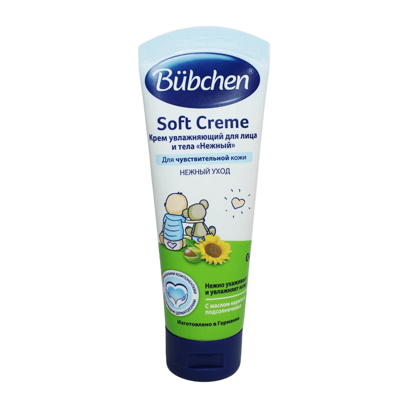 Крем для лица и тела Нежный Bubchen, 75 мл