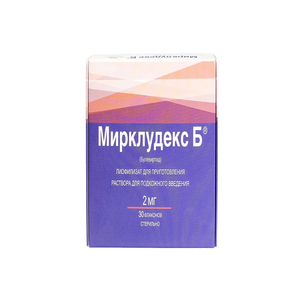 Мирклудекс Б, 2 мг, флак. №30