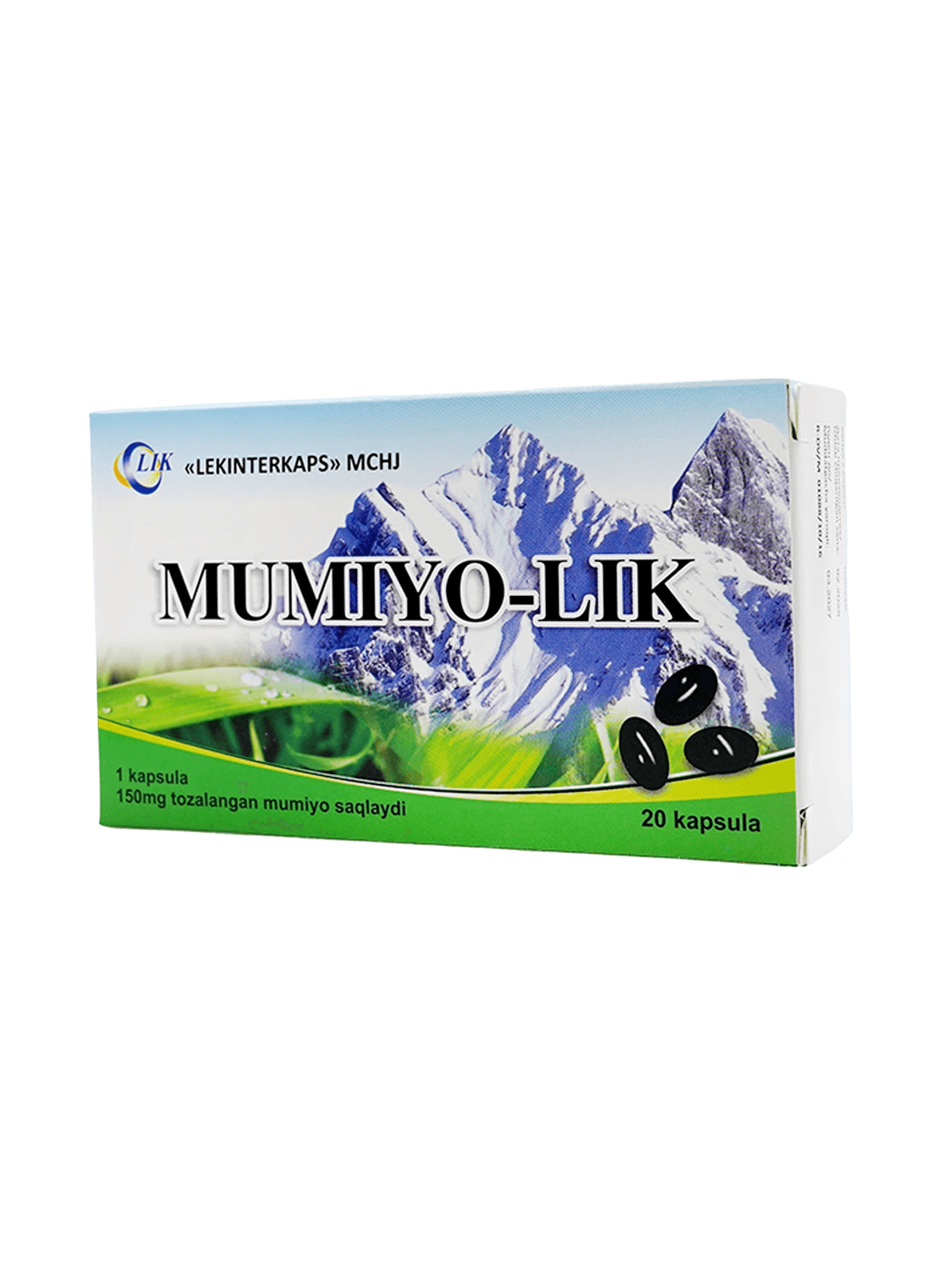 Мумие-LIK, 150 мг, капс. №20