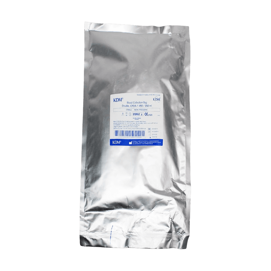 Сумка для хранения крови KD-BAG Double, CPDA 450/350 мл