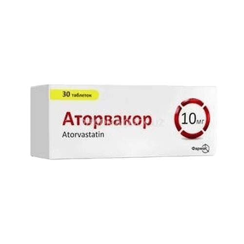 Аторвакор, 10 мг, таб. №30