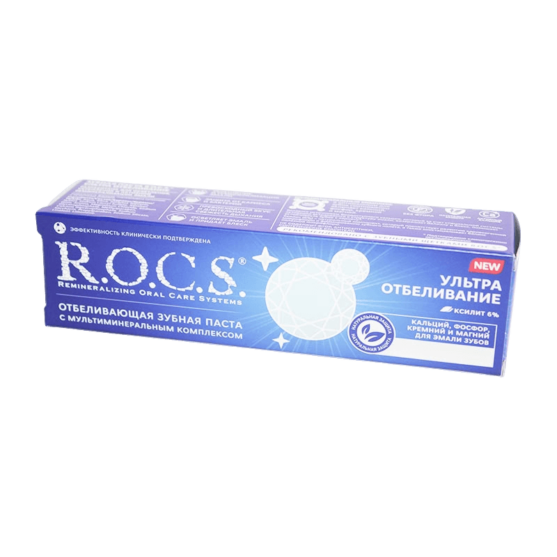 Зубная паста R.O.C.S Безопасное Отбеливание, 94 г