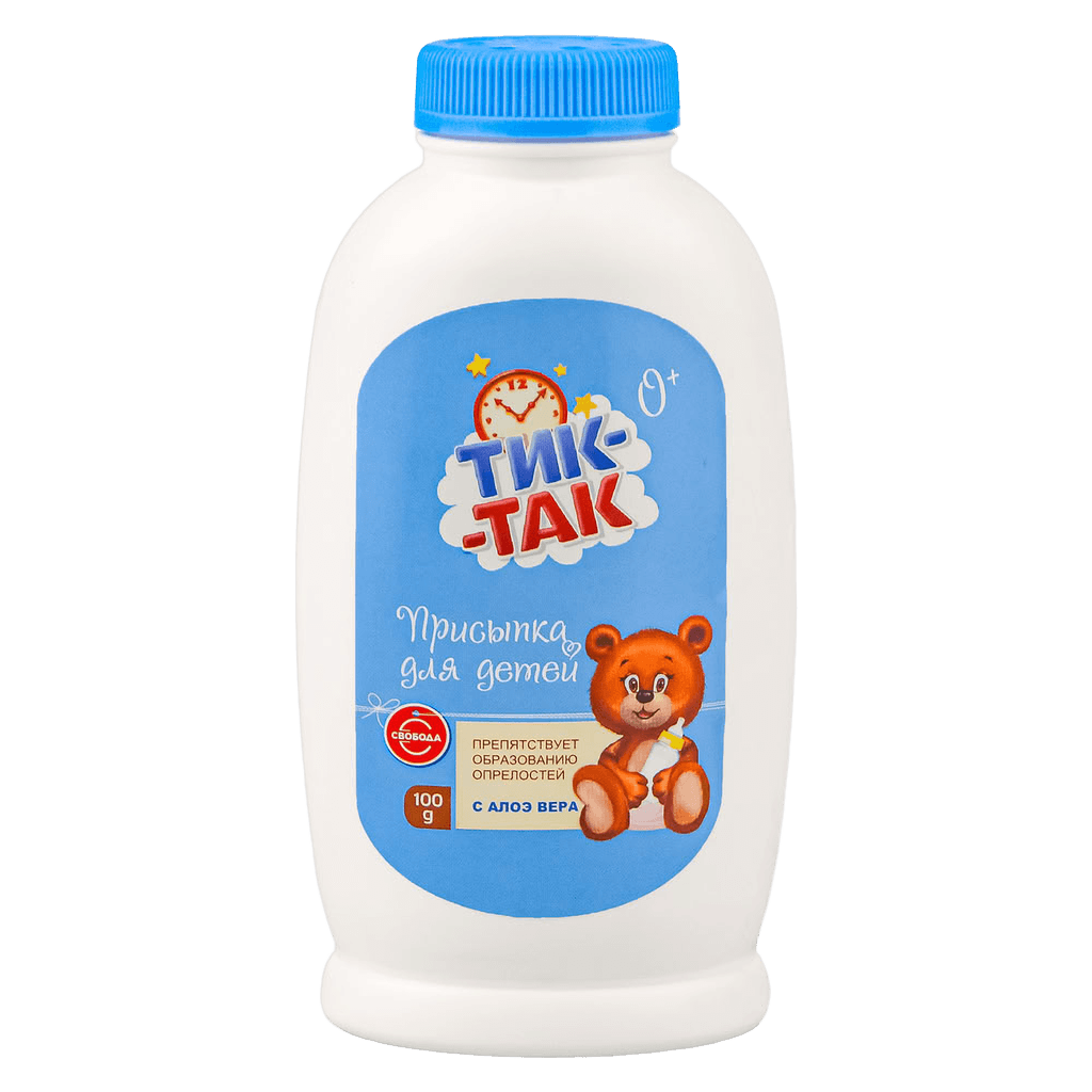 Присыпка детская с Алоэ Вера Тик-Так, 100 г