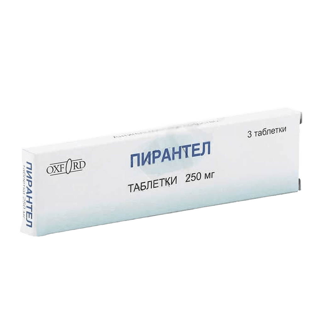 Пирантел, 250 мг, таб. №3
