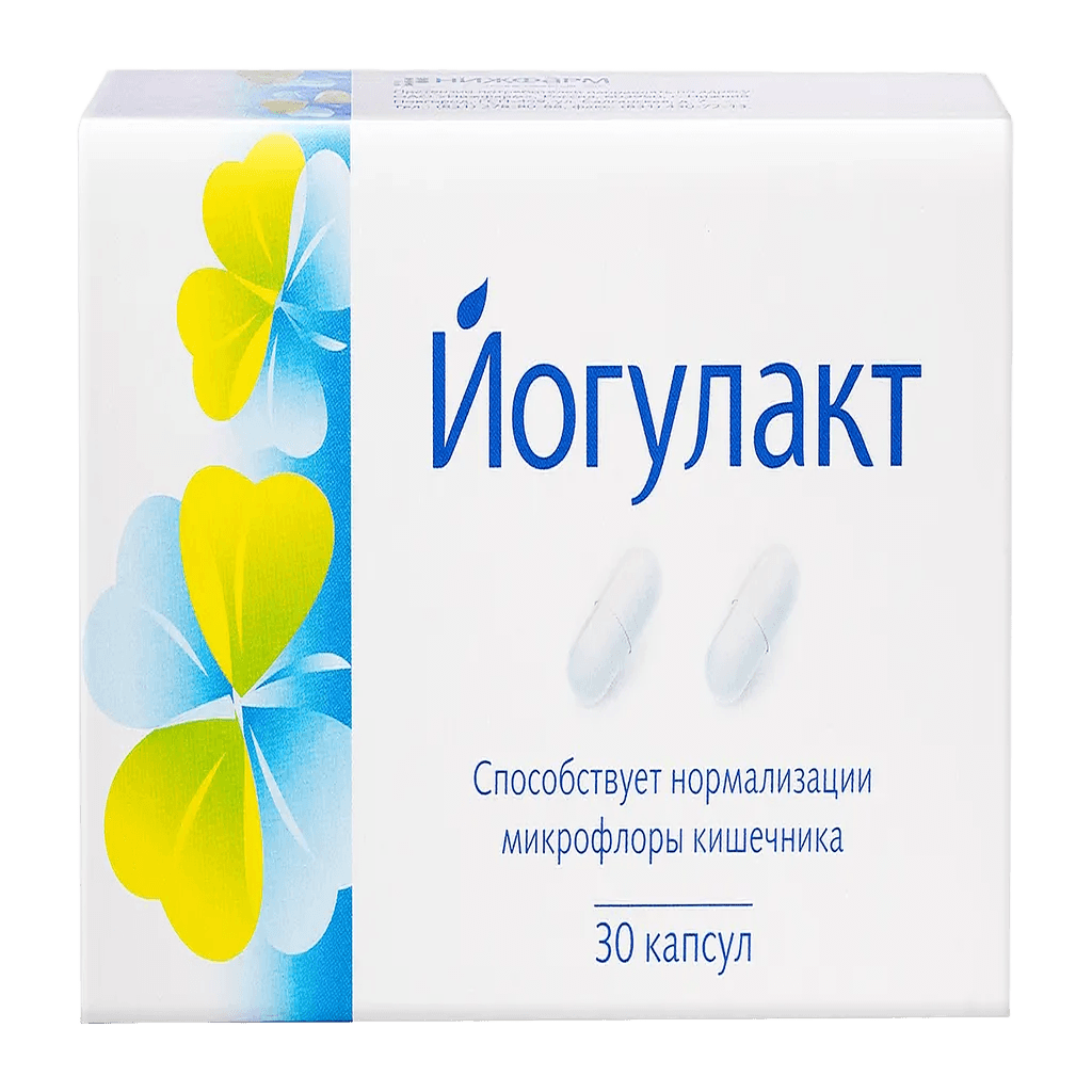 Йогулакт, 400 мг, капс. №30