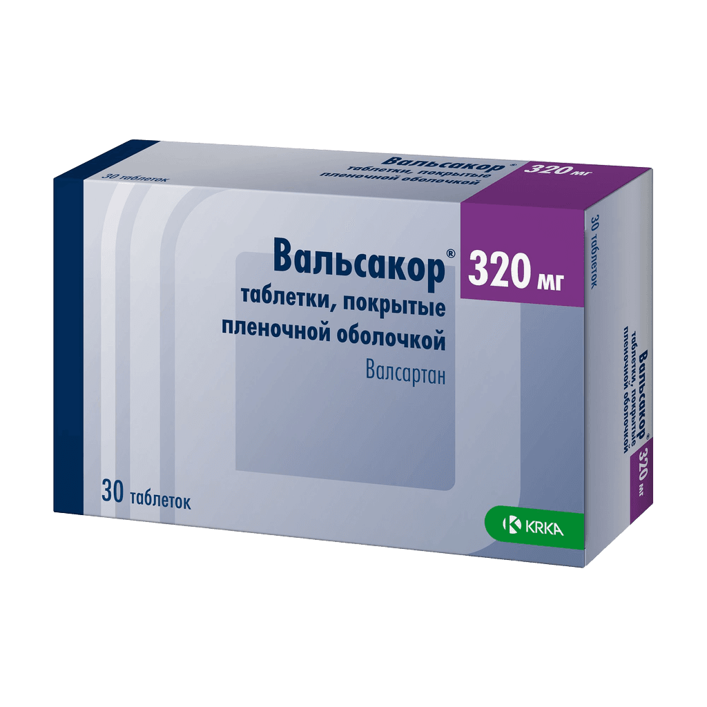 Вальсакор, 320 мг, таб. №60