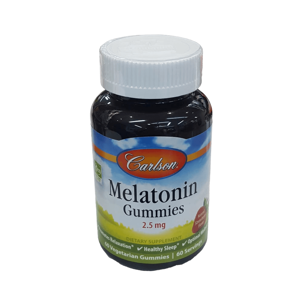 Мелатонин (Carlson Melatonin), 2,5 мг, мармеладки №60