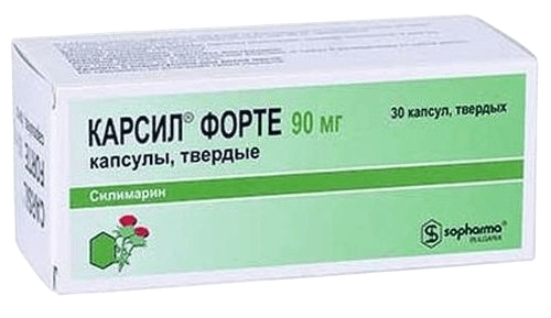 Карсил Форте, 90 мг, капс. №30
