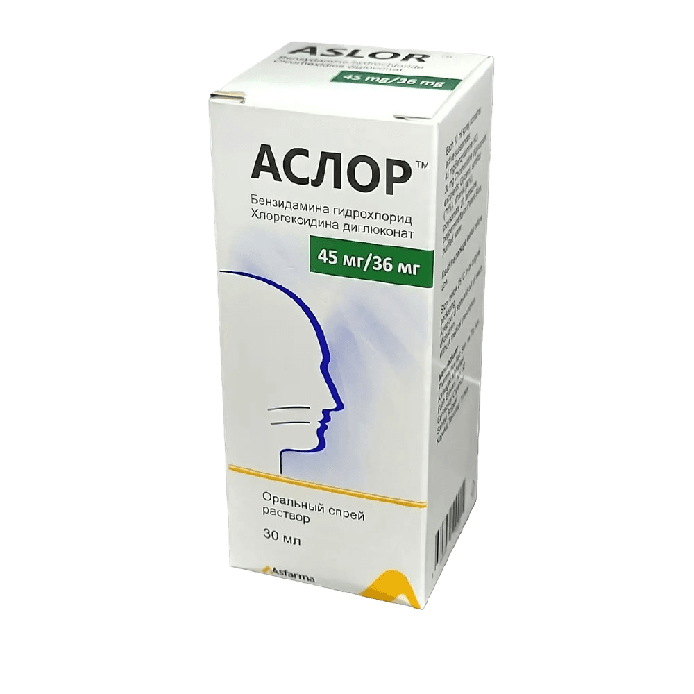 Аслор, 30 мл, спрей