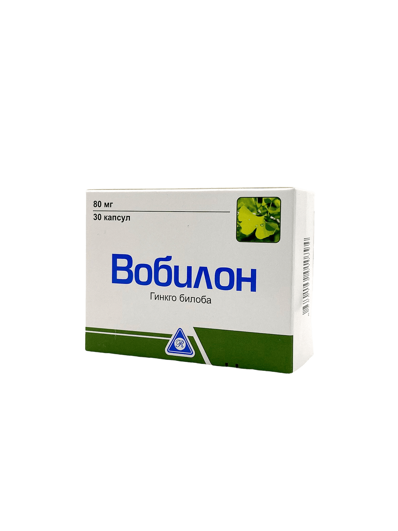 Вобилон, 80 мг, капс. №30