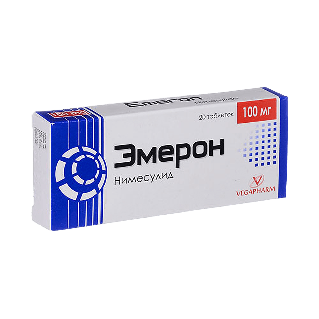 Эмерон, 100 мг, таб. №20