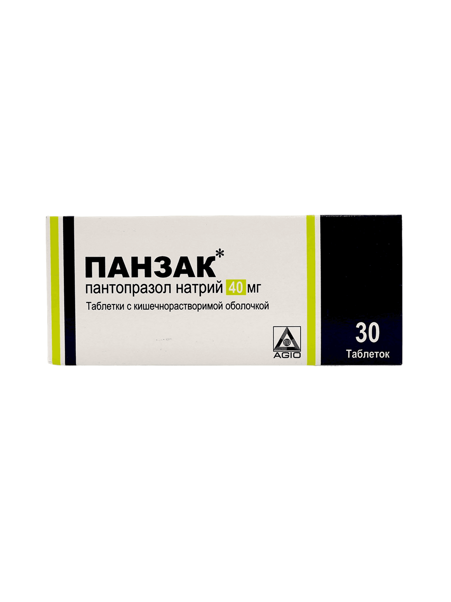 Панзак, 40 мг, таб. №30