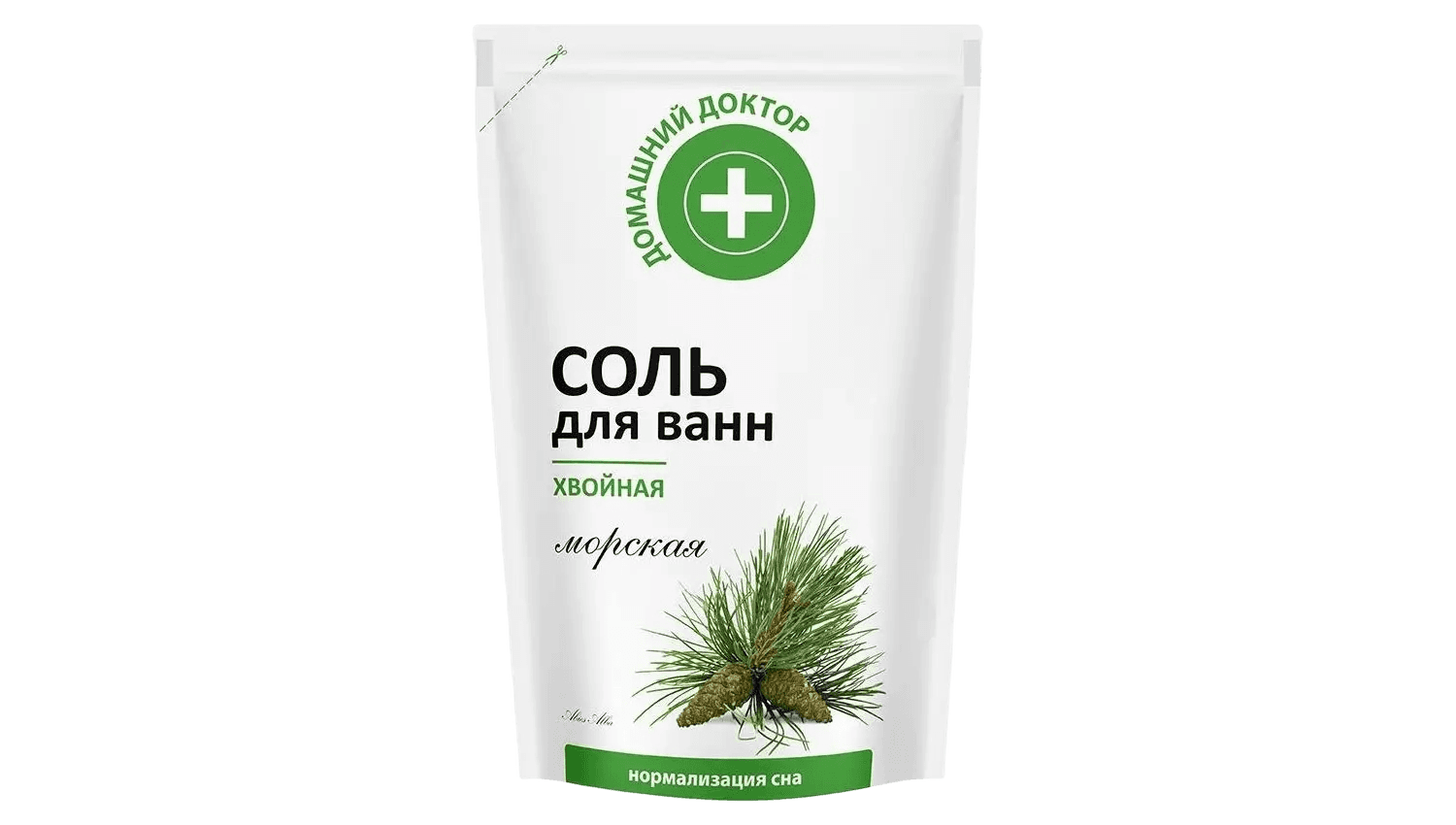 Соль для ванн Домашний Доктор, 500 г (Эвкалипта)