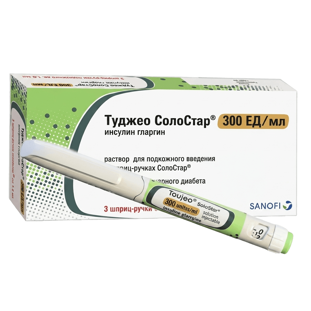 Туджео СолоСтар, 300 ме/мл, 1.5 мл, шприц, №3