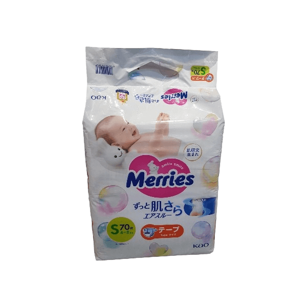Подгузники дет. Merries, раз. S, №82