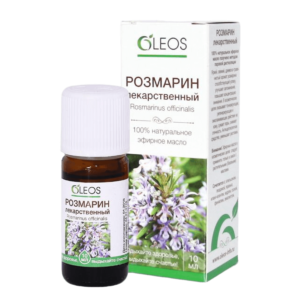 Эфирное масло розмарина, 10 мл, флак.