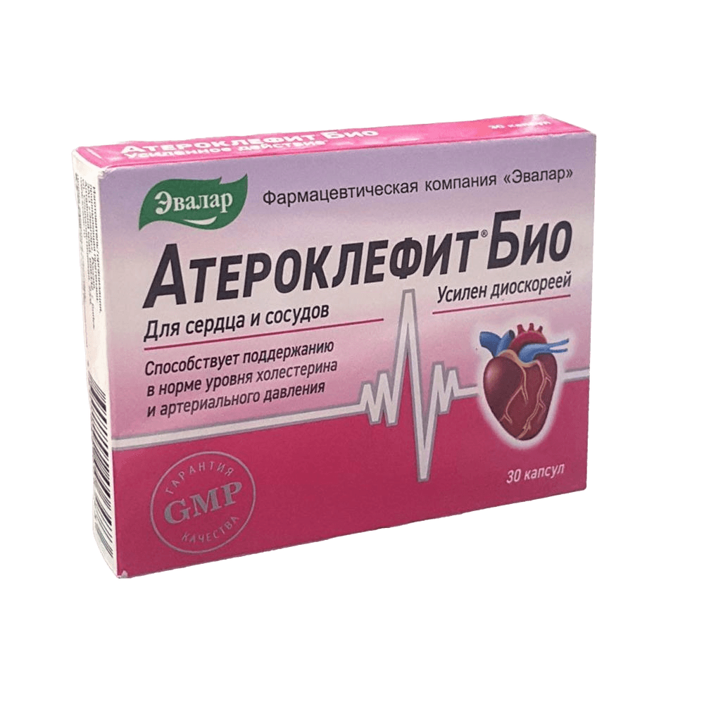 Атероклефит БИО Эвалар, 250 мг, капс. №30