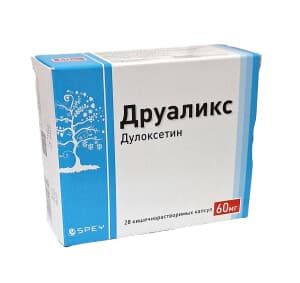 Друаликс, 60 мг, капс. №28