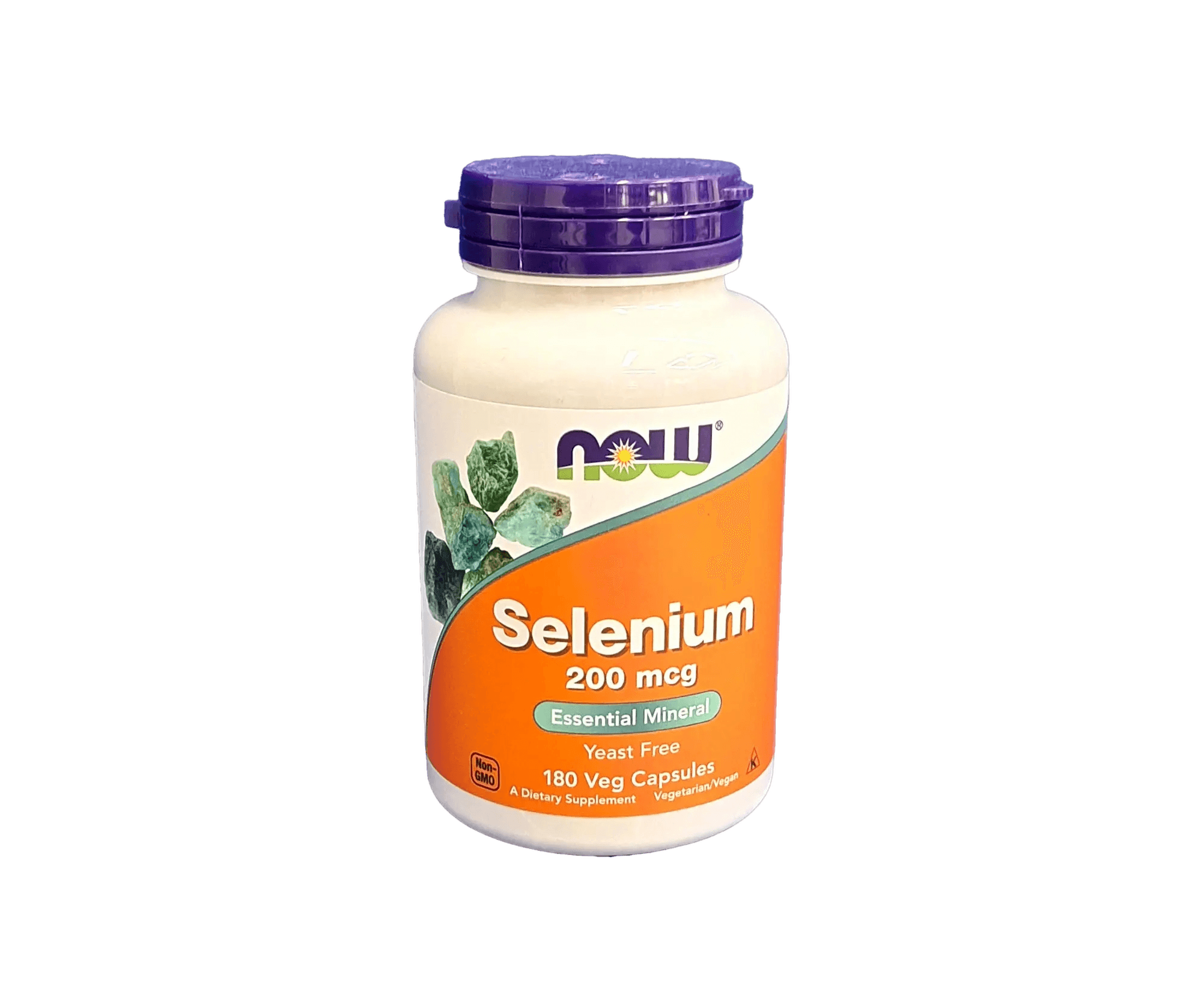 Селен (NOW Selenium), 200 мкг, капс. №180