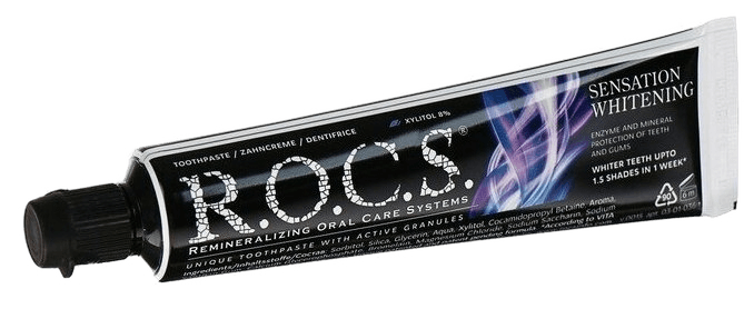 Зубная паста R.O.C.S Сенсационное Отбеливание, 74 г