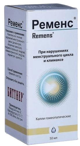 Ременс, 50 мл, капли