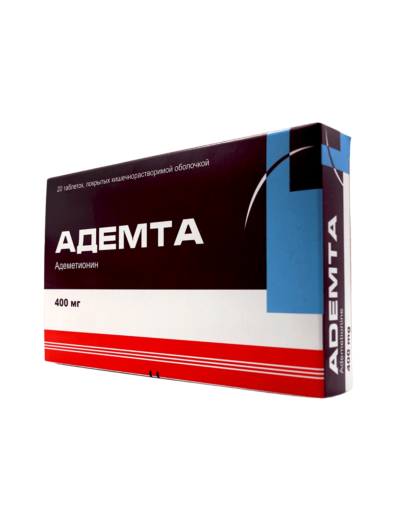 Адемта, 400 мг, таб. №20