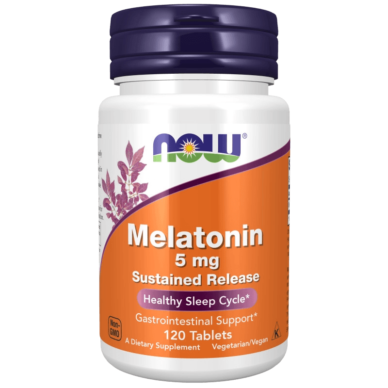 Мелатонин (NOW Melatonin), 5 мг, таб. №120