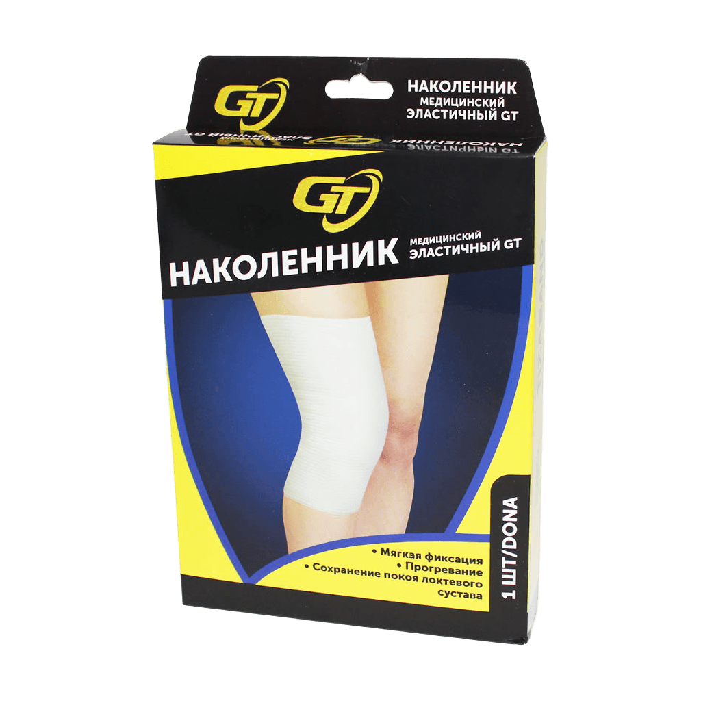Наколенник эластичный мед. GT, раз M