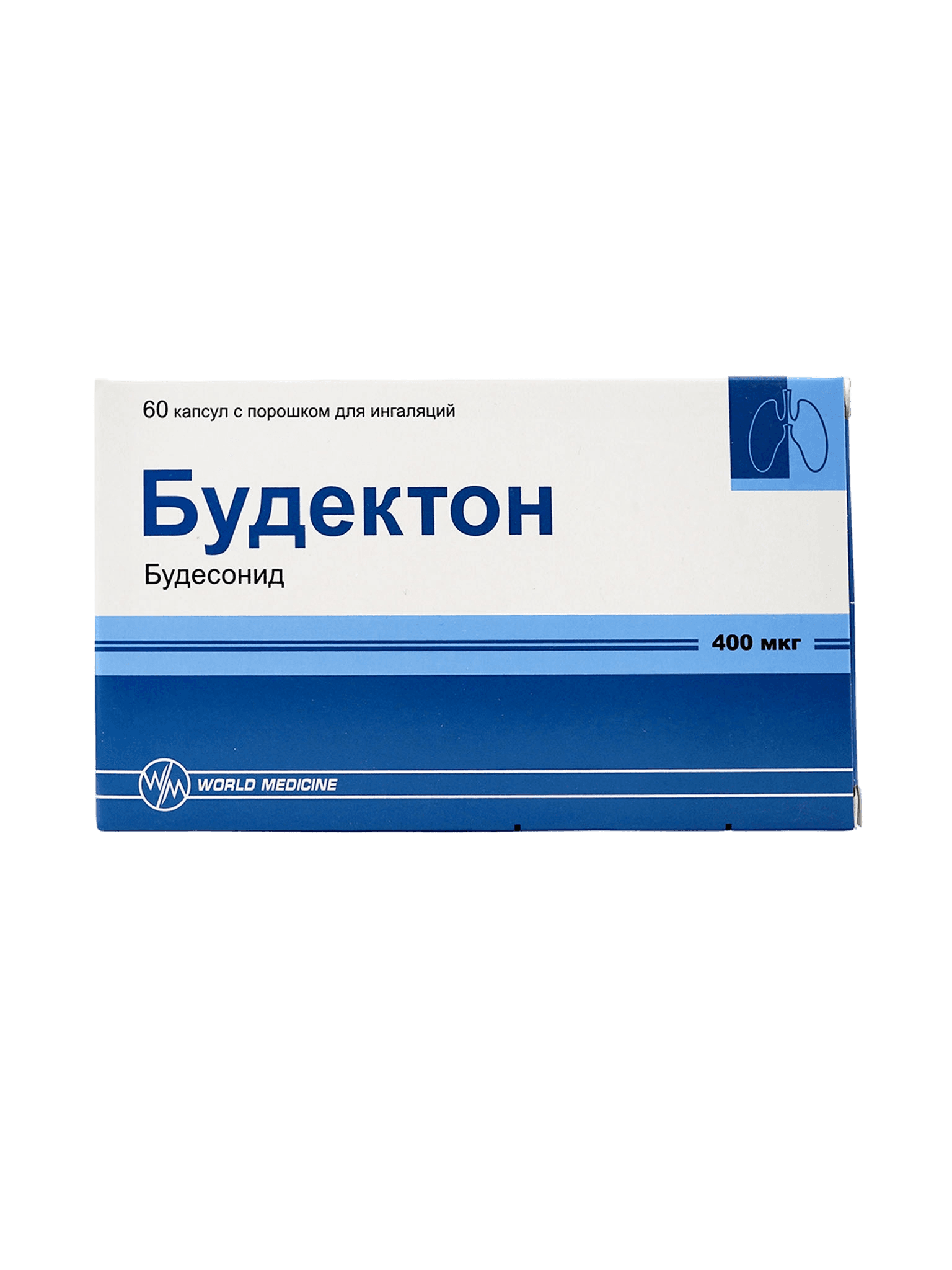 Будектон, 400 мкг, капс. №60